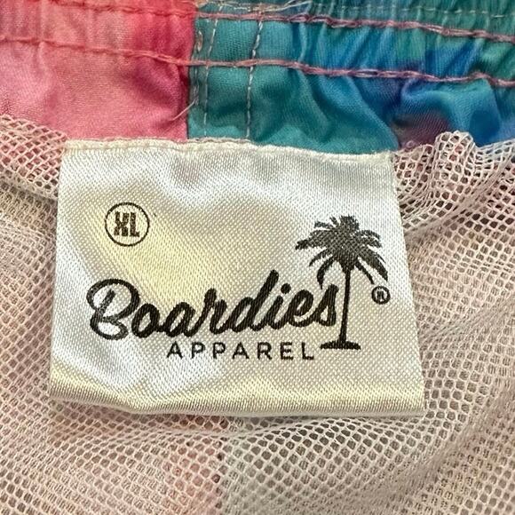 Boardies Spiral Tie Dyed 15" Swim Trunks size XL - Picture 4 of 8